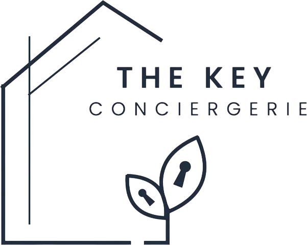 Logotype The Key Conciergerie Photoroom | NELLY DROULERS LECA